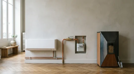 Comparaison visuelle des différentes sources d'énergie pour le logement en France