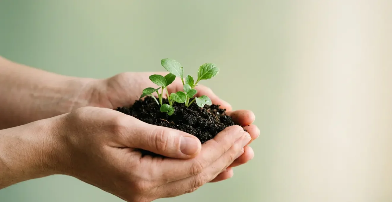 Représentation visuelle symbolique de l'empreinte carbone quotidienne et des gestes de réduction des émissions de CO2