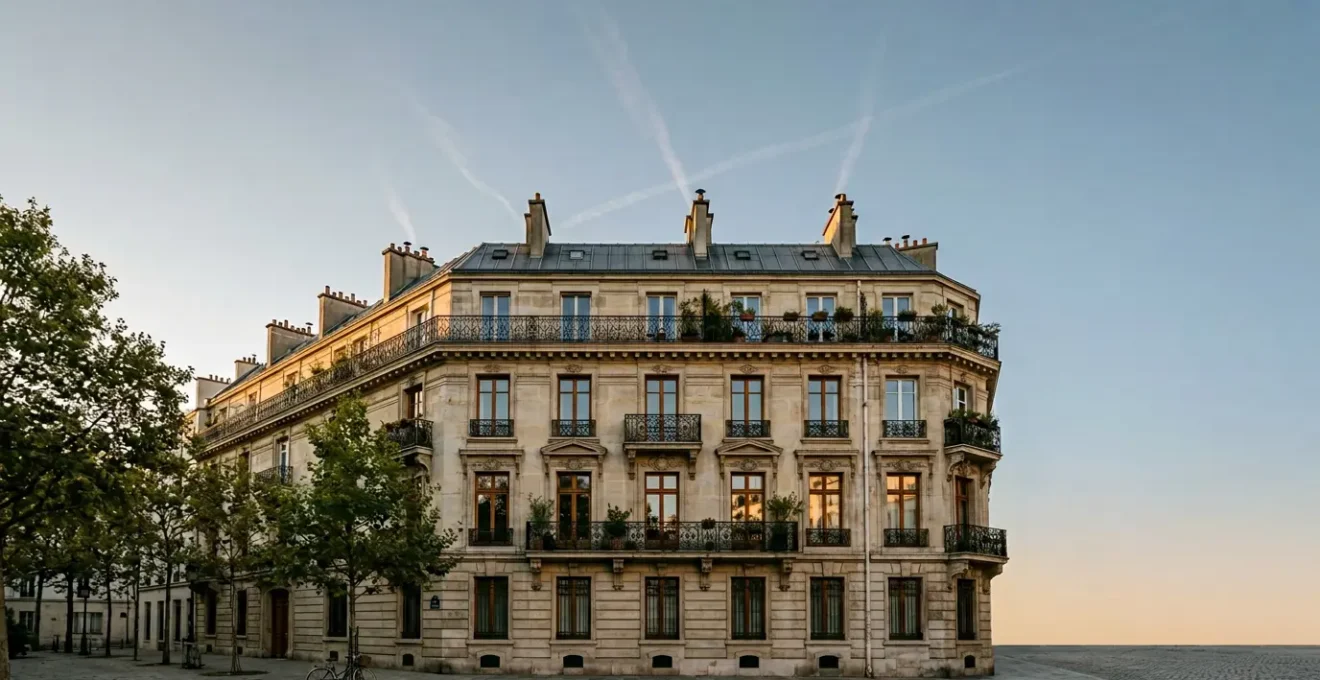 Logement ancien en rénovation thermique avec détails d'isolation et système de chauffage performant