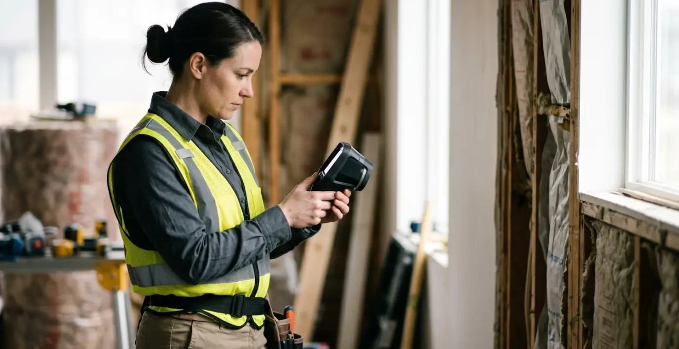 Évaluation professionnelle de la performance énergétique d'un bâtiment en cours de rénovation
